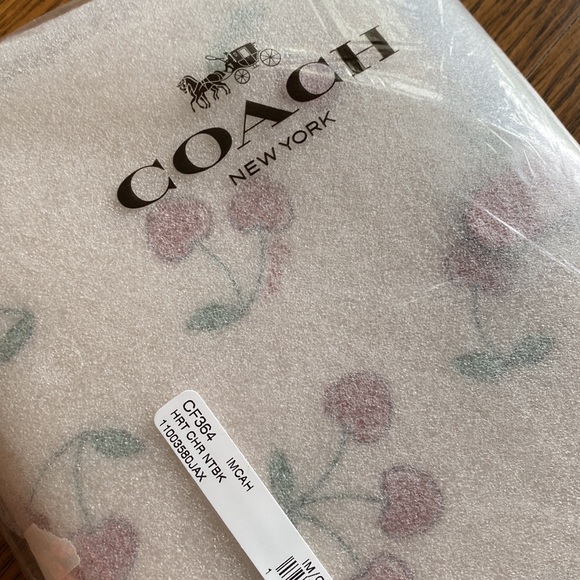 Coach Cherry Notebook - Picture 7 of 15